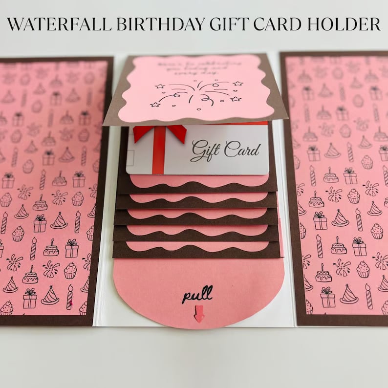 50K+ SOLD! ✨ Christmas Gift Card Holder Book – Handmade Holiday Surprise, Festive Design & Heartfelt Gifting Magic